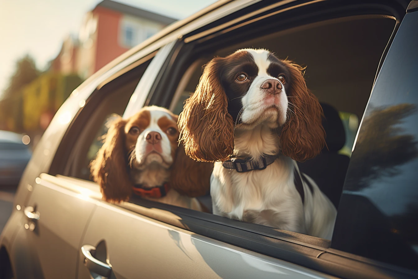 Ford EcoSport Dog Car Seat for English Toy Spaniels