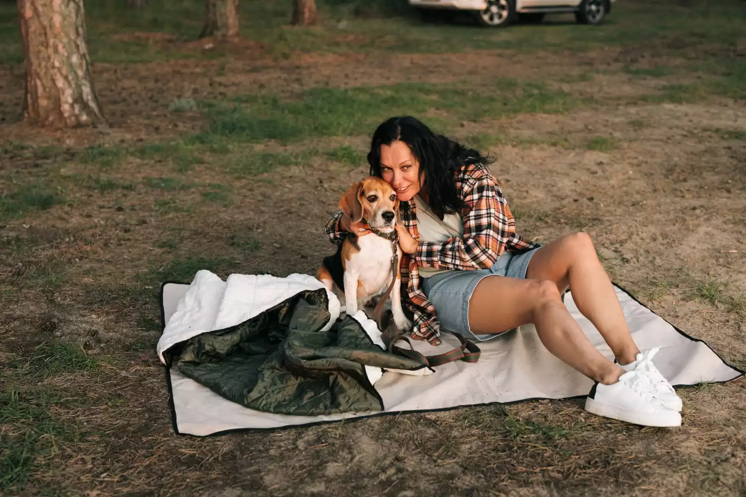 beach picnic blanket